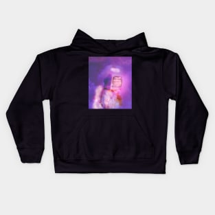 Dont Kill My Vibe - Vaporwave Cyber Angel Kids Hoodie